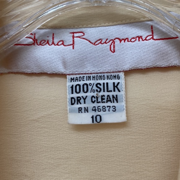 Vintage Sheila Raymond silk shirt - Picture 2 of 4